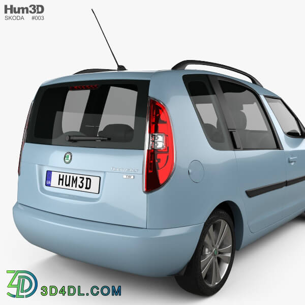 Hum3D Skoda Roomster 2011