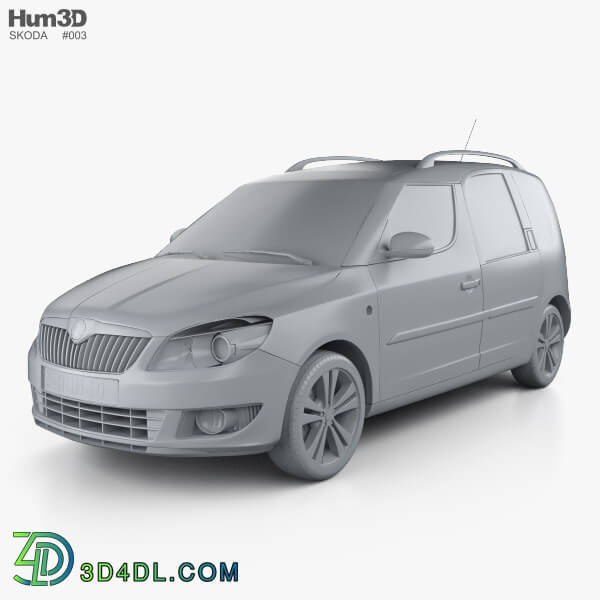 Hum3D Skoda Roomster 2011