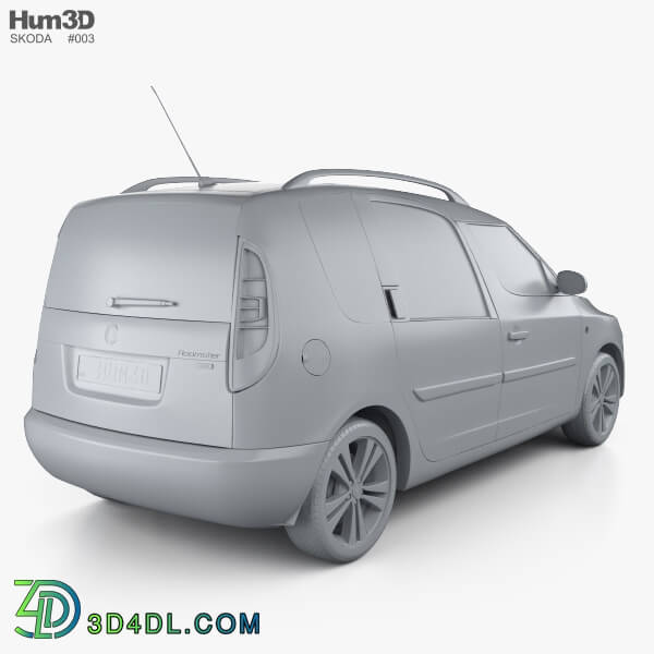 Hum3D Skoda Roomster 2011