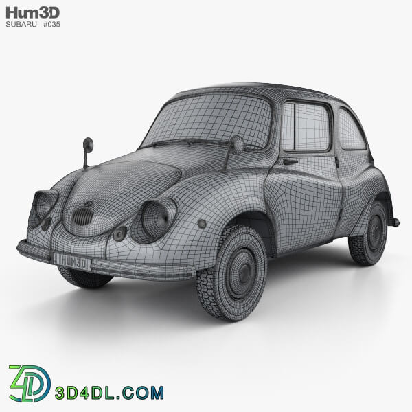 Hum3D Subaru 360 1958