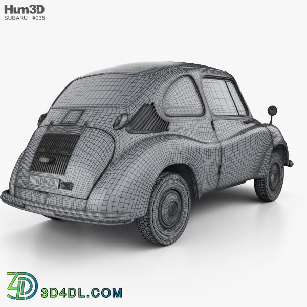 Hum3D Subaru 360 1958