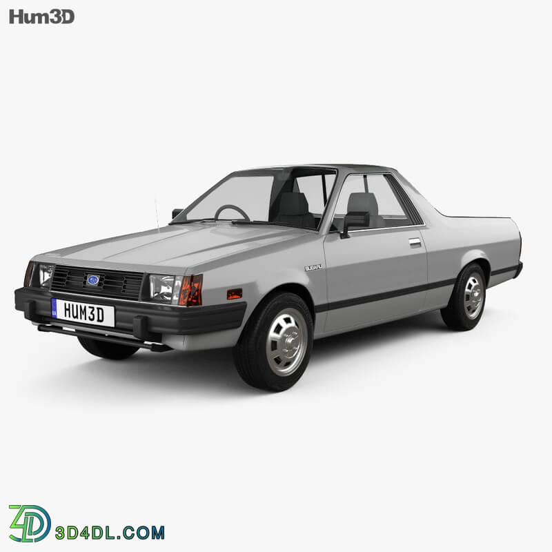 Hum3D Subaru BRAT 1981