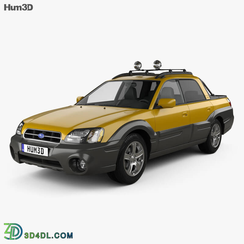 Hum3D Subaru Baja 2002