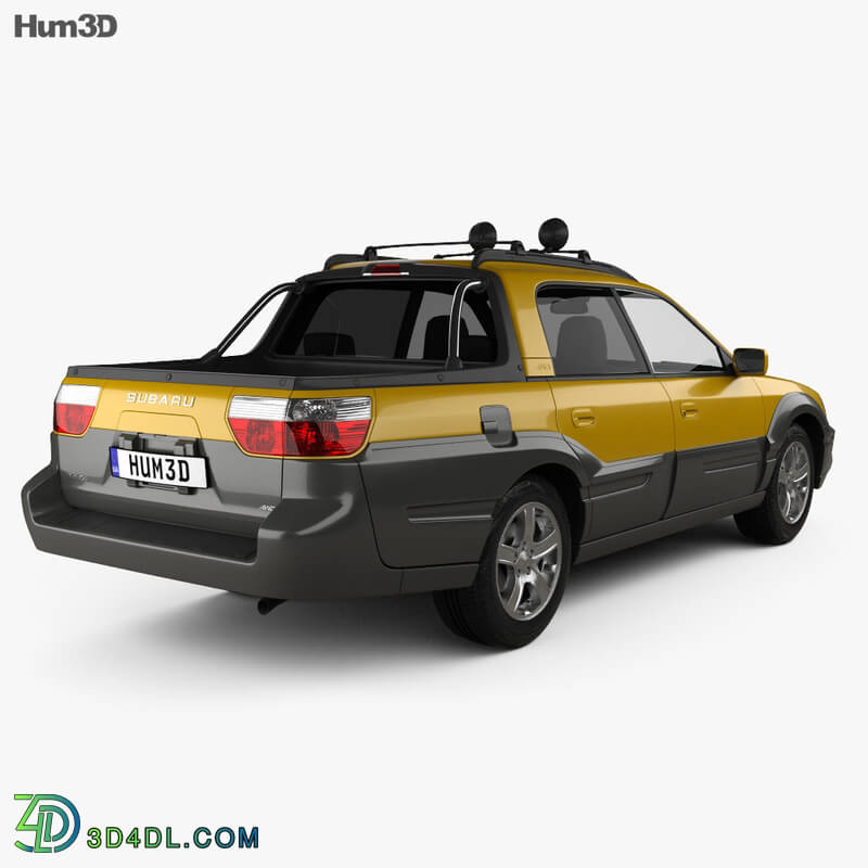 Hum3D Subaru Baja 2002