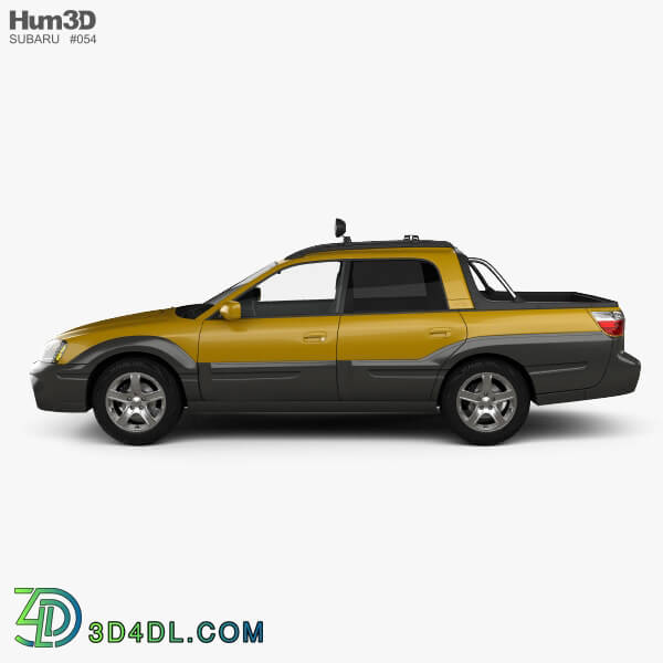 Hum3D Subaru Baja 2002