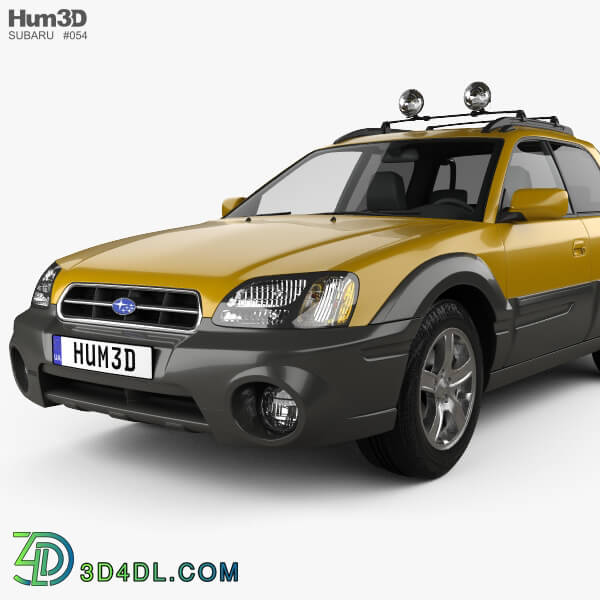 Hum3D Subaru Baja 2002