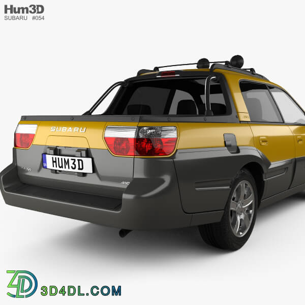 Hum3D Subaru Baja 2002