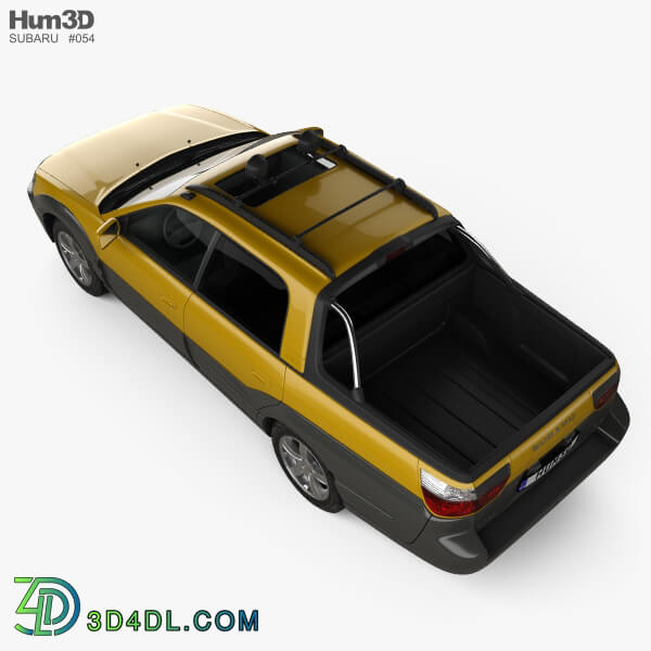 Hum3D Subaru Baja 2002