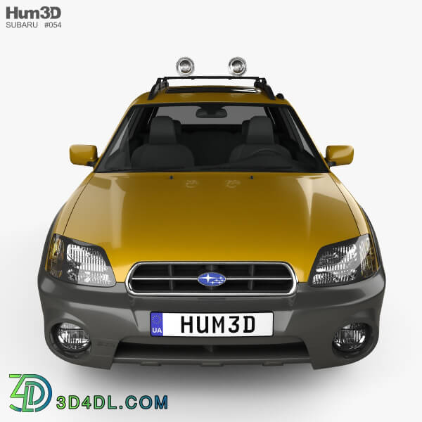 Hum3D Subaru Baja 2002