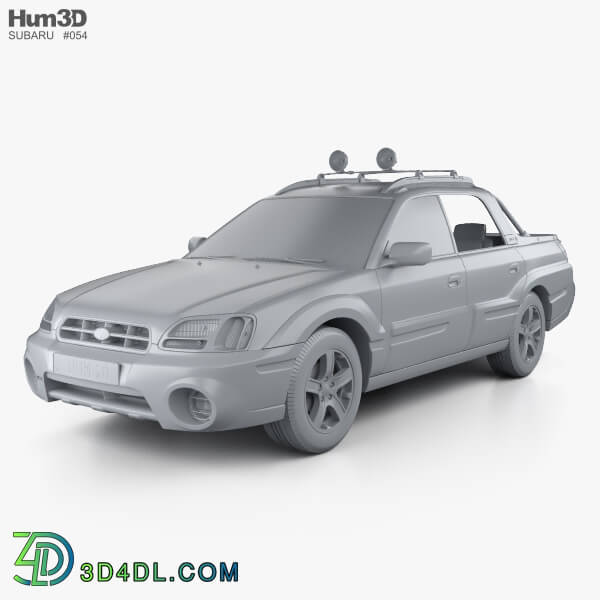 Hum3D Subaru Baja 2002