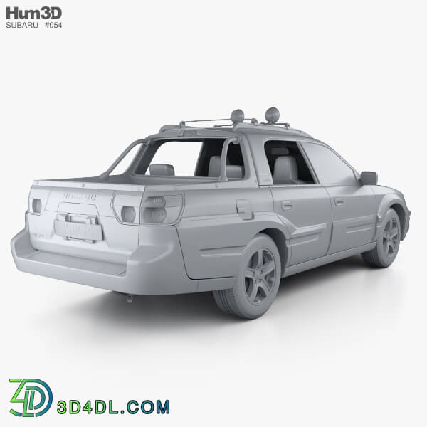 Hum3D Subaru Baja 2002