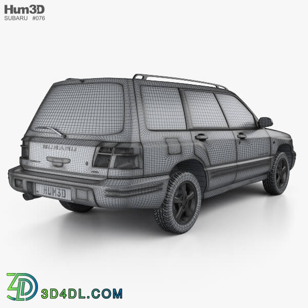 Hum3D Subaru Forester S Turbo 2000