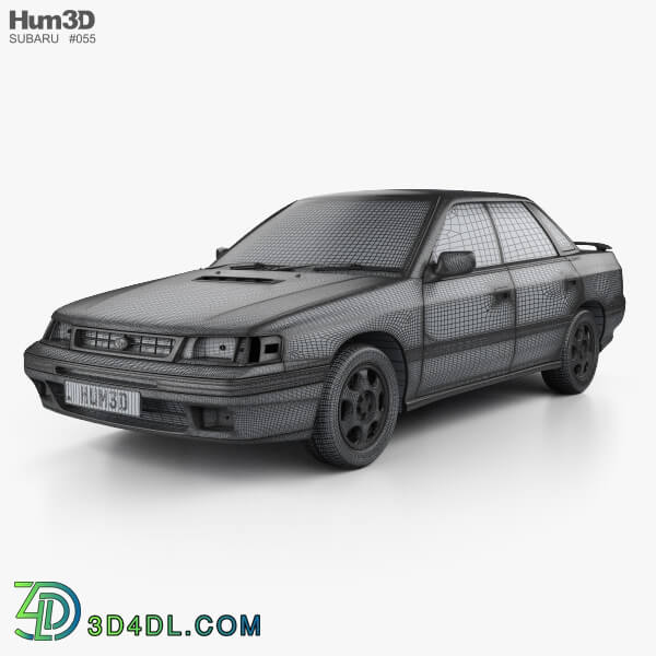 Hum3D Subaru Legacy 1989