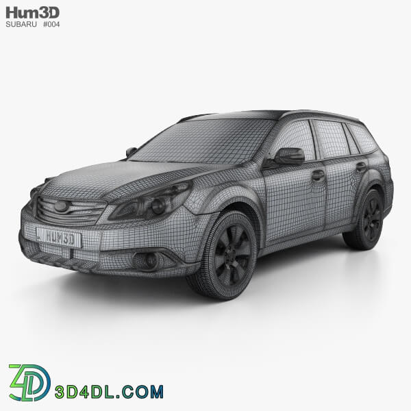 Hum3D Subaru Outback 2010