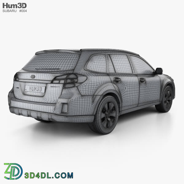 Hum3D Subaru Outback 2010