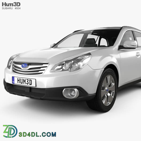 Hum3D Subaru Outback 2010