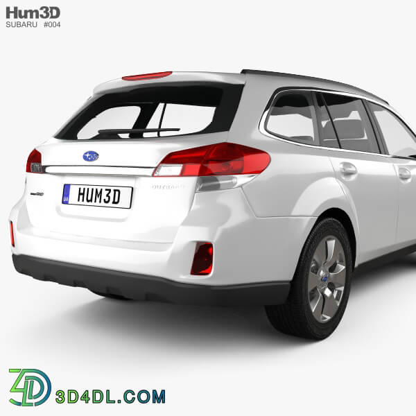 Hum3D Subaru Outback 2010