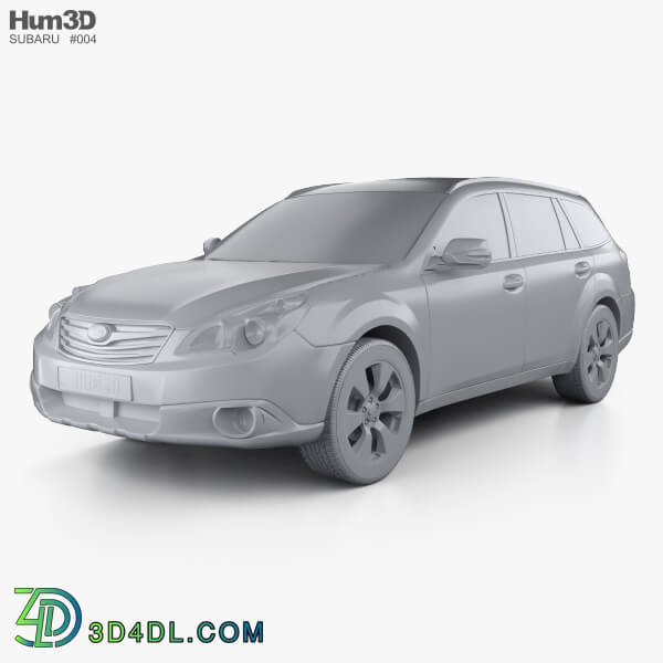 Hum3D Subaru Outback 2010