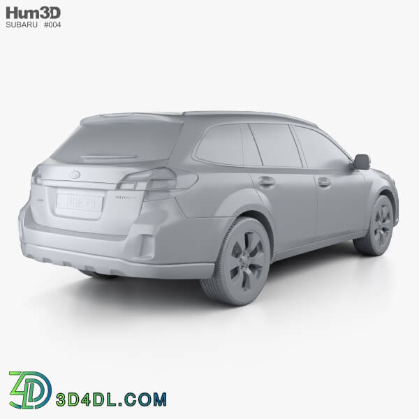 Hum3D Subaru Outback 2010