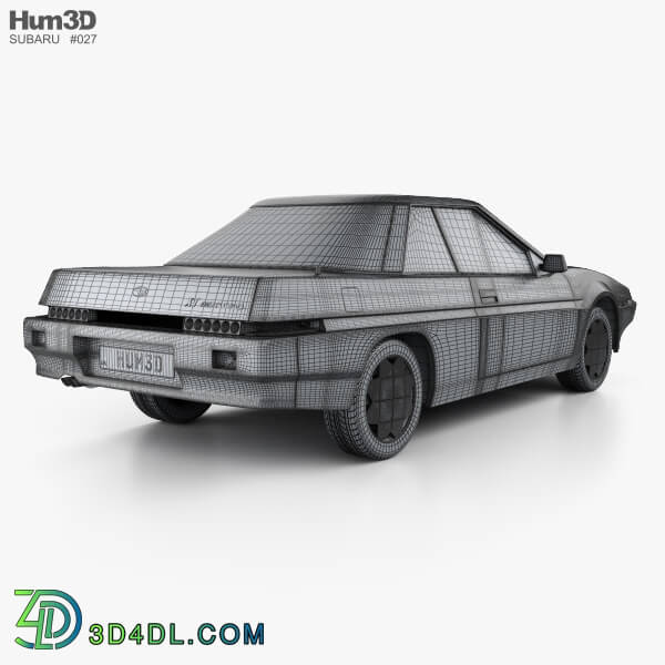 Hum3D Subaru XT 1985