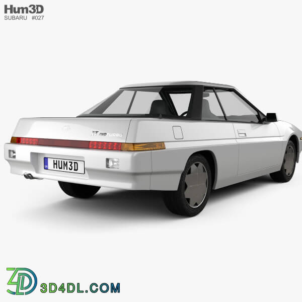 Hum3D Subaru XT 1985