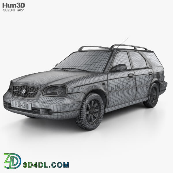 Hum3D Suzuki Baleno (Esteem) 1999