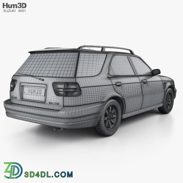 Hum3D Suzuki Baleno (Esteem) 1999