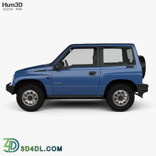 Hum3D Suzuki Vitara 3 door 1989