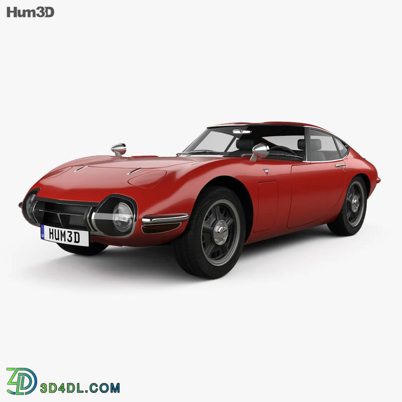 Hum3D Toyota 2000GT 1969