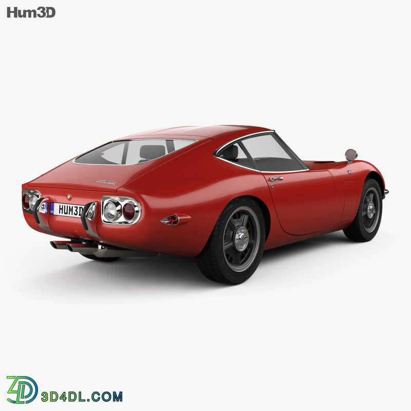 Hum3D Toyota 2000GT 1969