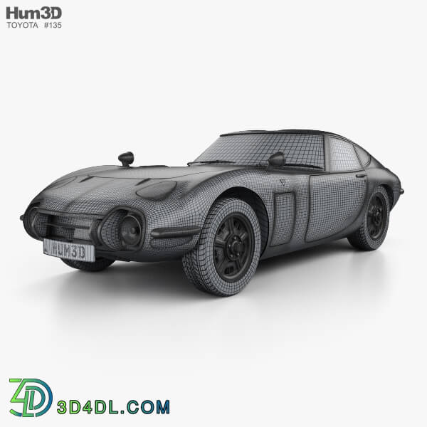 Hum3D Toyota 2000GT 1969