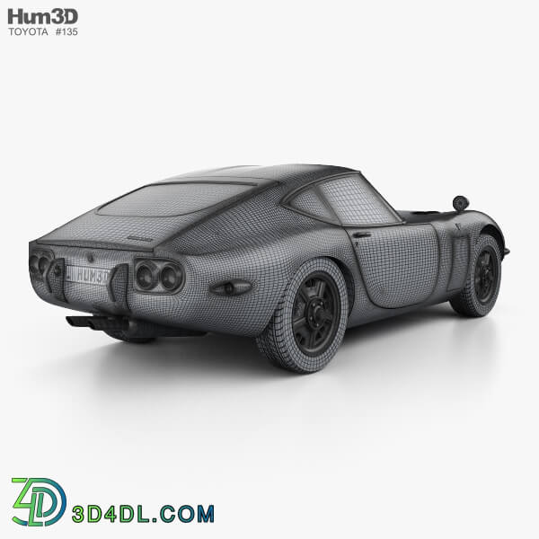 Hum3D Toyota 2000GT 1969