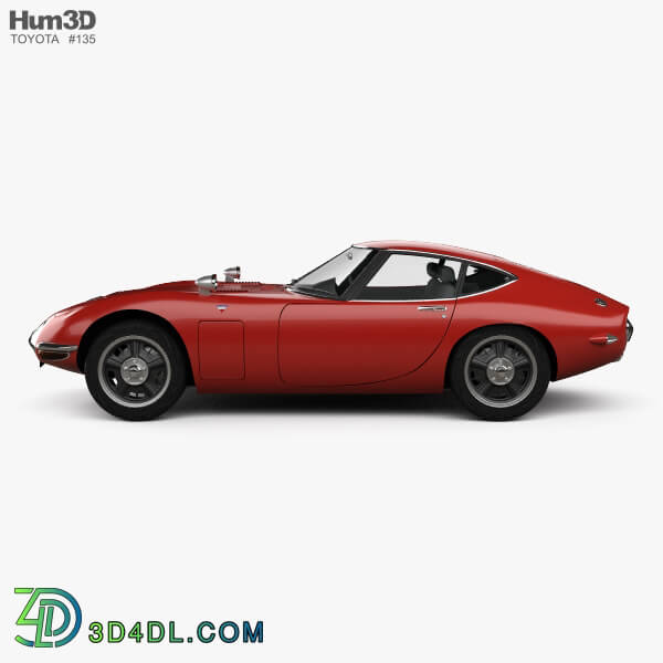 Hum3D Toyota 2000GT 1969