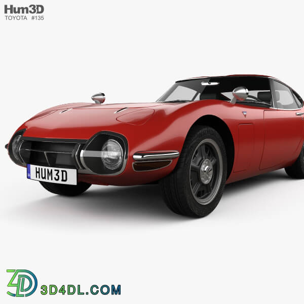 Hum3D Toyota 2000GT 1969