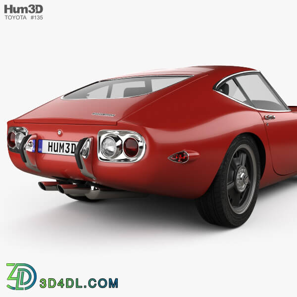 Hum3D Toyota 2000GT 1969