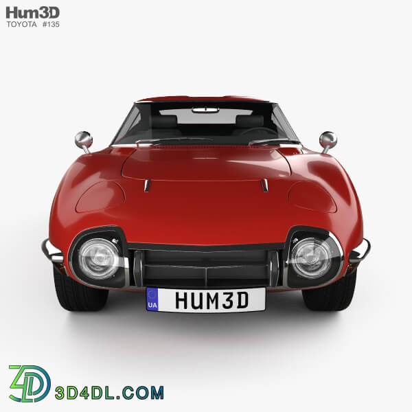 Hum3D Toyota 2000GT 1969