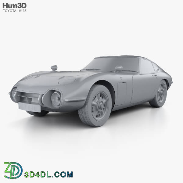 Hum3D Toyota 2000GT 1969