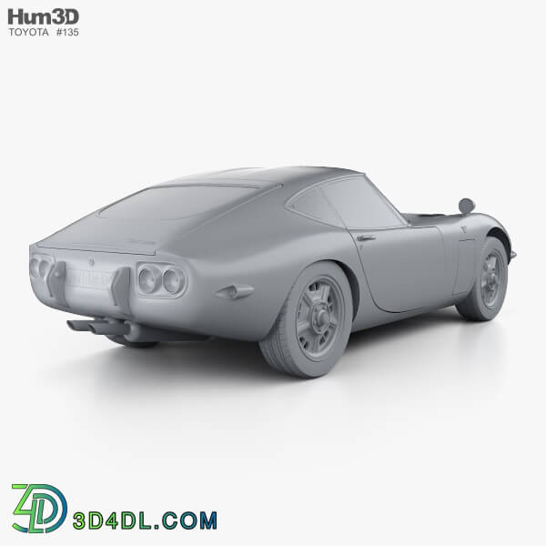 Hum3D Toyota 2000GT 1969