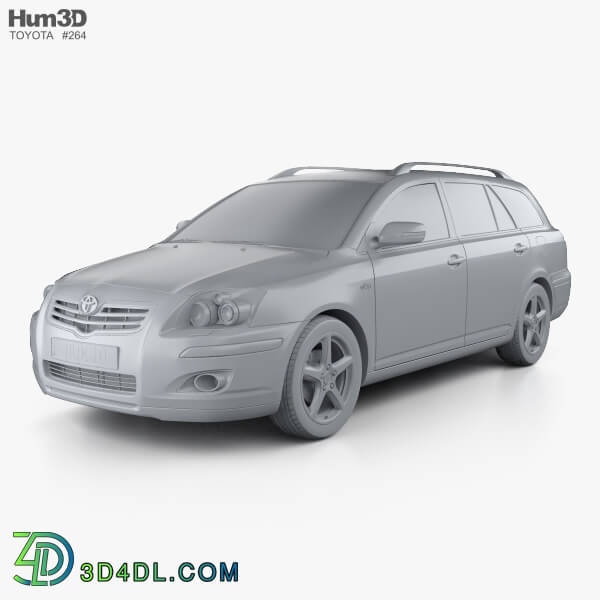 Hum3D Toyota Avensis wagon 2006