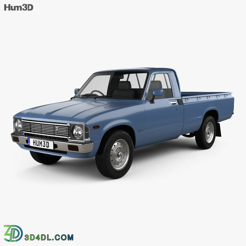 Hum3D Toyota Hilux Regular Cab 1978