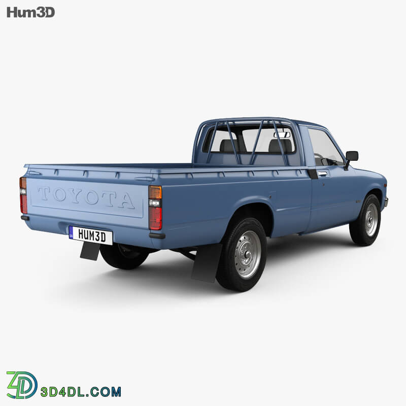 Hum3D Toyota Hilux Regular Cab 1978