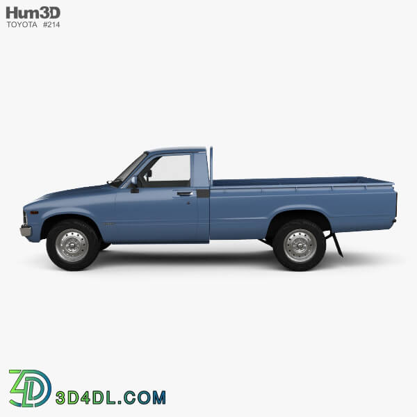 Hum3D Toyota Hilux Regular Cab 1978