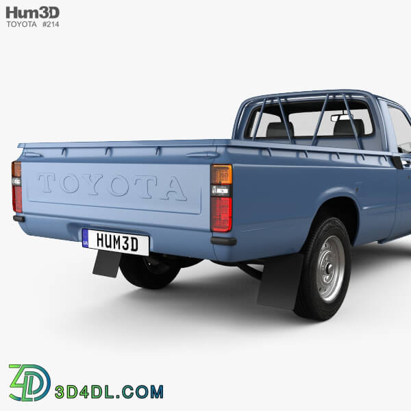 Hum3D Toyota Hilux Regular Cab 1978