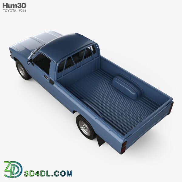 Hum3D Toyota Hilux Regular Cab 1978