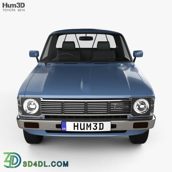 Hum3D Toyota Hilux Regular Cab 1978