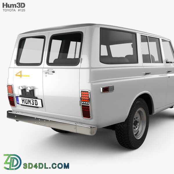Hum3D Toyota Land Cruiser (J55) 1975