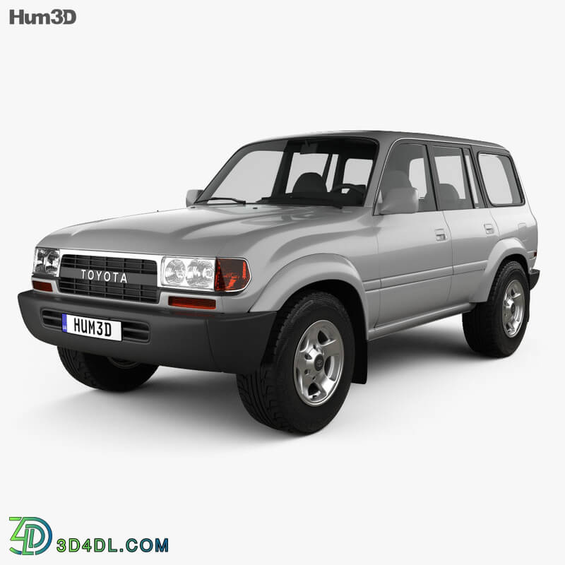 Hum3D Toyota Land Cruiser (J80) 1995