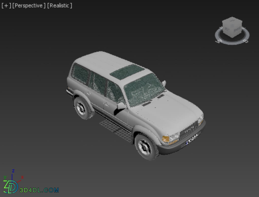 Hum3D Toyota Land Cruiser (J80) 1995