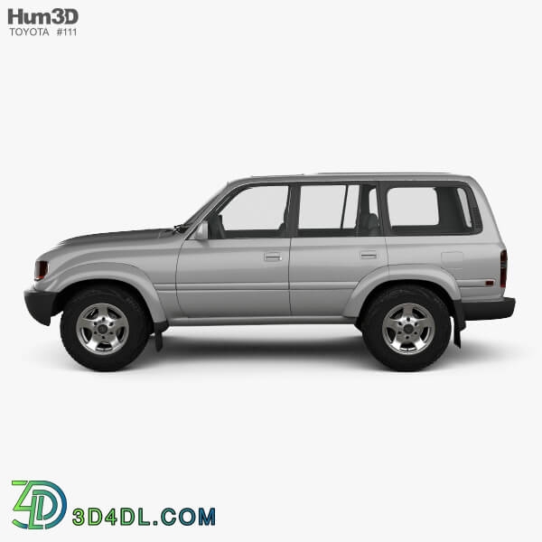 Hum3D Toyota Land Cruiser (J80) 1995