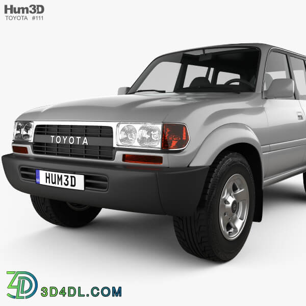 Hum3D Toyota Land Cruiser (J80) 1995